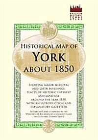 Map of York, C1850 (Sheet Map, folded)