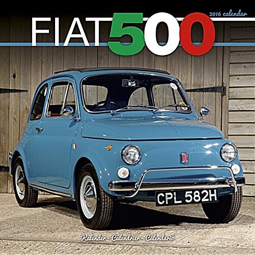 Fiat 500 Calendar 2016 (Calendar)