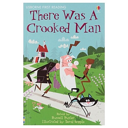 Usborne First Reading 2-24 :  There Was a Crooked Man (Paperback)