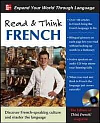 Read & Think French [With CD (Audio)] (Paperback)