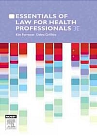 Essentials of Law for Health Professionals (Paperback, 3rd)