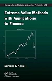 Extreme Value Methods with Applications to Finance (Hardcover, New)