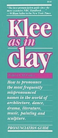 Klee as in Clay (Paperback, 2)