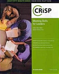 Meeting Skills for Leaders (Paperback, 4th)