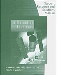 Differential Equations With Boundary-Value Problems (Paperback, 7th, Student, Solution Manual)