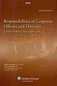 Responsibilities of Corporate Officers and Directors (Paperback)