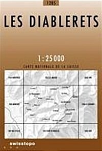 Les Diablerets (Sheet Map, folded)