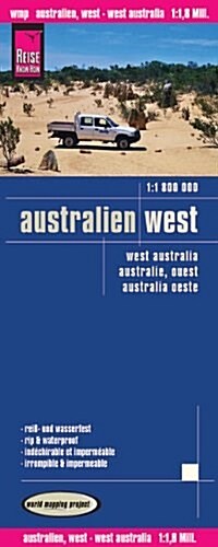 Australia West : REISE.0320 (Sheet Map, folded)