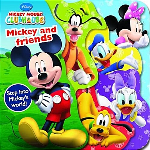 Disney Junior Mickey Mouse Clubhouse - Mickey and Friends (Board Book)