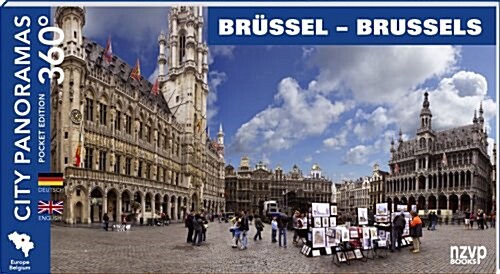 Brussels : City Panoramas 360 (Bilingual -- English/German) (Paperback, Pocket ed)