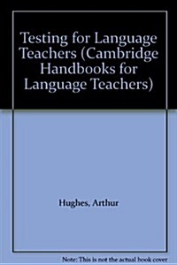 Testing for Language Teachers (Hardcover)