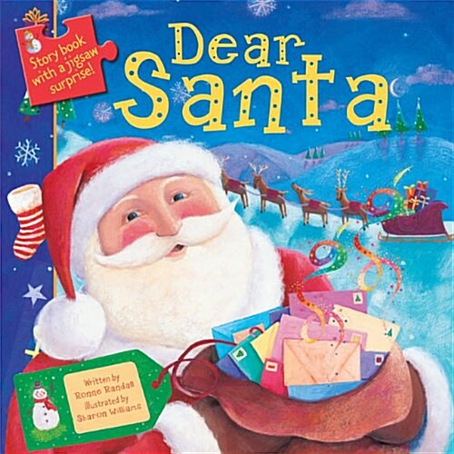 Dear Santa Jigsaw Book (Hardcover)