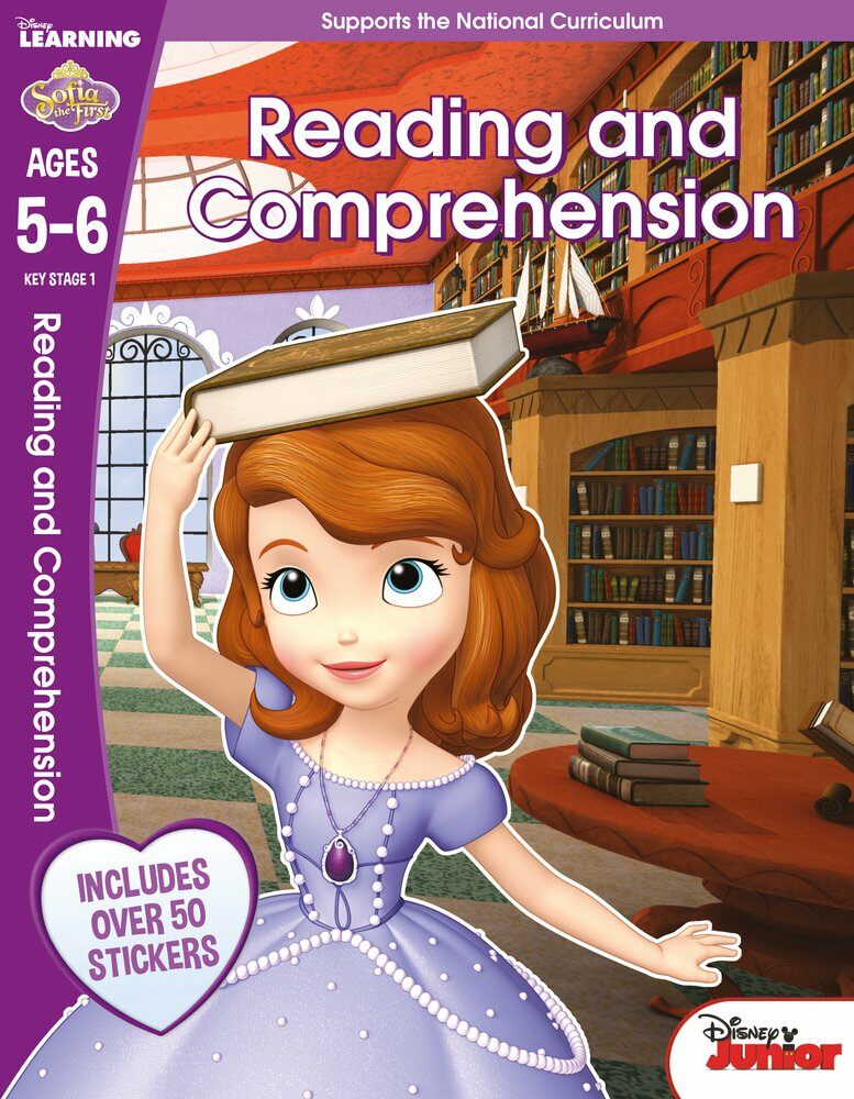 Disney Learning : Sofia the First - Reading and Comprehension, Ages 5-6 (Paperback)