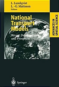 National Transport Models: Recent Developments and Prospects (Paperback)