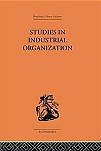 Studies in Industrial Organization (Paperback)