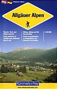 Allgauer Alps : KF.WKI.919 (Sheet Map)