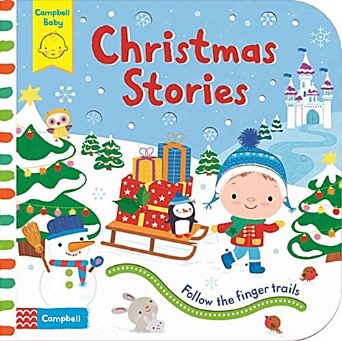 Christmas Stories : Follow the Finger Trails (Board Book, Main Market Ed.)