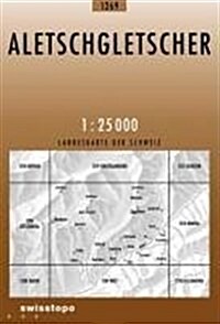 Aletschgletsch (Sheet Map)