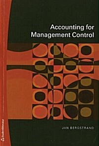 Accounting for Management Control (Paperback)
