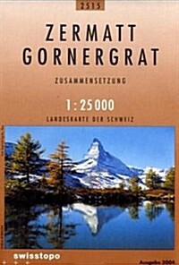 Zermatt-Gornegrat (Sheet Map)