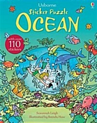 Sticker Puzzle Ocean (Paperback)