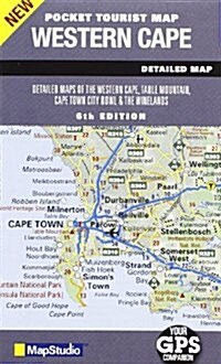 Pocket Tourist Map Western Cape (Sheet Map, folded)