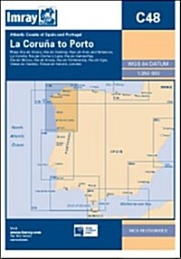 Imray Chart C48 : La Coruna to Porto (Sheet Map, folded)