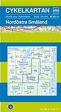 Smaland Northeast Cycling Map : SE.CYK.15 (Sheet Map, folded)