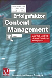 ERFOLGSFAKTOR CONTENT MANAGEMENT (Hardcover)