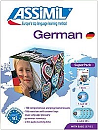 Superpack German (Book + CDs + 1cd MP3): German Self-Learning Method (Hardcover)