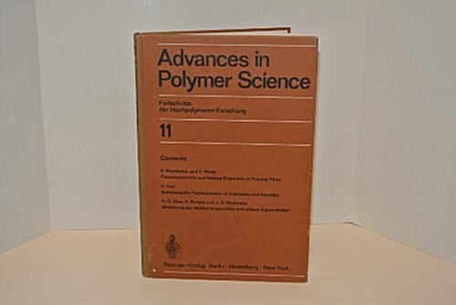 Advances in Polymer Science: Fortschritte Der Hochpolymeren-Forschung (Hardcover)
