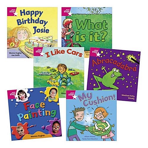 Learn at Home:Star Reading Pink Level Pack (5 fiction and 1 non-fiction book) (Package)