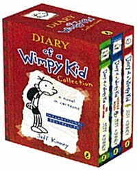 Diary of a Wimpy Kid Collection (Paperback 3권, 영국판)