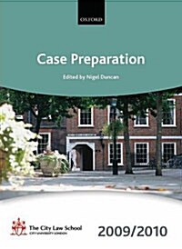 Case Preparation 2009 2010 (Paperback)
