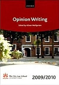 Opinion Writing 2009/ 2010 (Paperback)