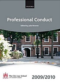Professional Conduct 2009-2010: 2009 Edition (Paperback)