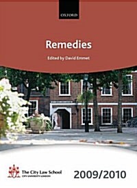 Remedies 2009 2010 (Paperback)
