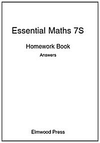 Essential Maths 7S Homework Answers (Paperback)