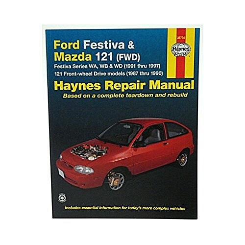 Ford Festiva and Mazda 121 (FWD) Australian Automotive Repair Manual (Paperback)