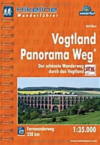 Vogtland Panorama Weg Fernwanderweg : BIKEWF.DE.81 (Paperback)