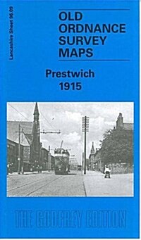 Prestwich 1915 : Lancashire Sheet 96.09 (Sheet Map, folded)