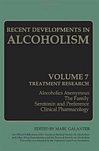 Recent Developments in Alcoholism: Treatment Research (Paperback, Softcover Repri)