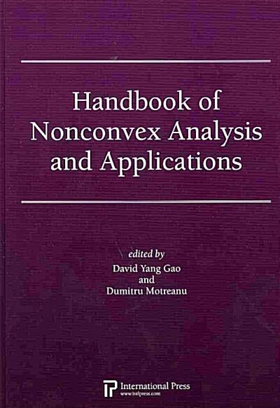 Handbook of Nonconvex Analysis and Applications (Hardcover)