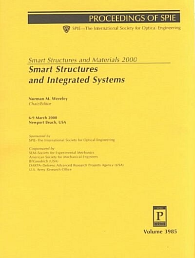 Smart Structures and Materials 2000 (Paperback)