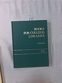 Books for College Libraries (Hardcover, 3rd, Subsequent)