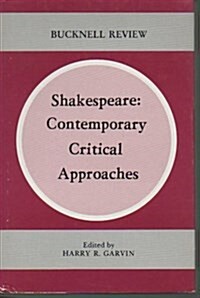 Shakespeare Contemporary Critical Approach (Hardcover)