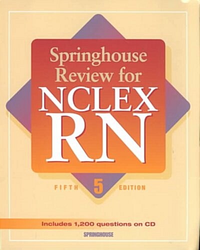 Springhouse Review for Nclex-Rn (Paperback, CD-ROM)