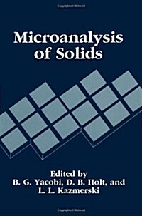 Microanalysis of Solids (Paperback, Softcover Repri)