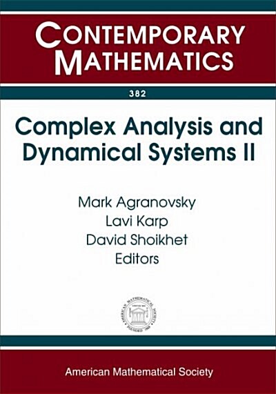 Complex Analysis And Dynamical Systems II (Paperback)