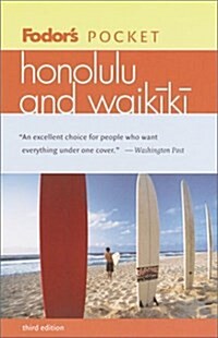 Fodors Pocket Honolulu and Waikiki (Paperback, 3rd)